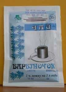 Чай Барвиночек и другие фиточаи