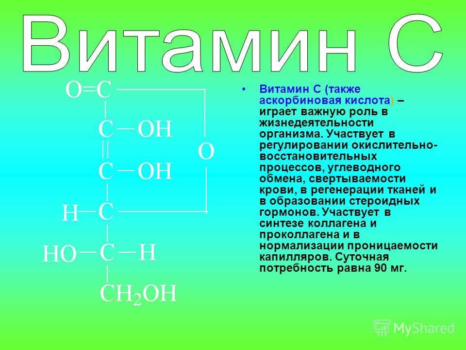 Недостаточность витамина С